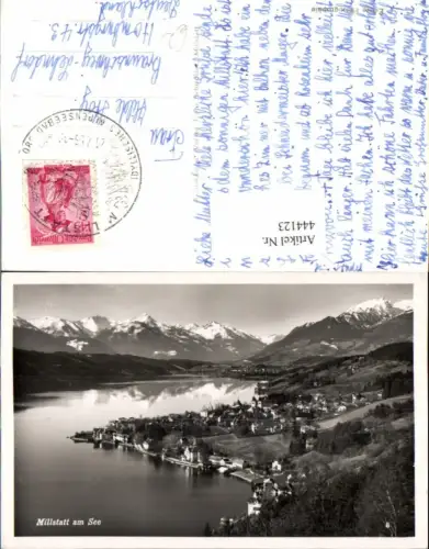 444123,Millstatt am See Totale Bergkulisse