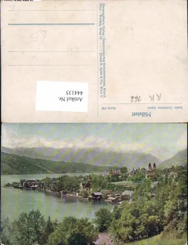 444135,Millstatt am See Totale Bergkulisse