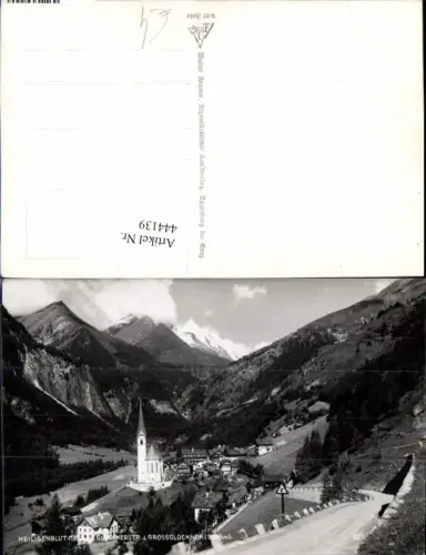 444139,Heiligenblut Totale m. Großglockner Bergkulisse