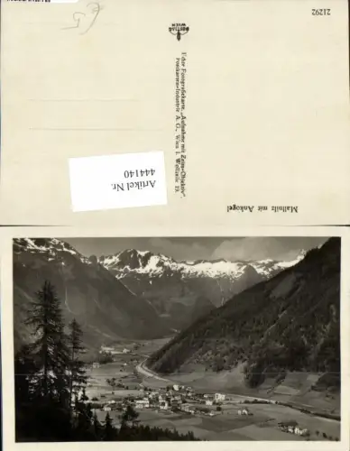 444140,Mallnitz Totale m. Ankogel Bergkulisse