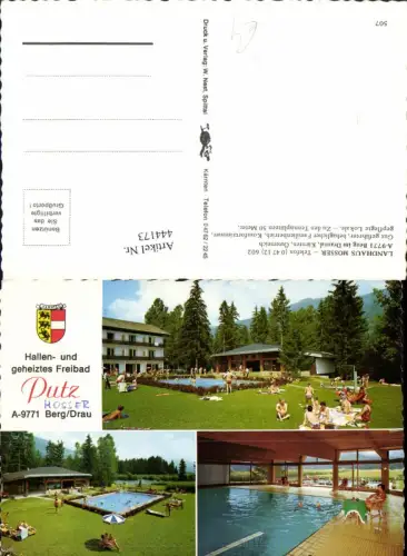 444173,Berg im Drautal Landhaus Mosser Pool Mehrbildkarte