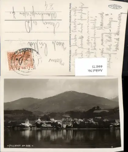 444175,Millstatt am See Totale Bergkulisse pub Franz Schilcher 9