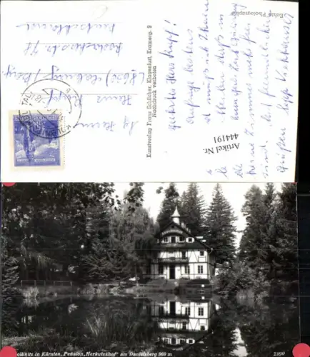 444191,Kolbnitz in Kärnten Pension Herkuleshof am Danielsberg pub Franz Schilcher 2160
