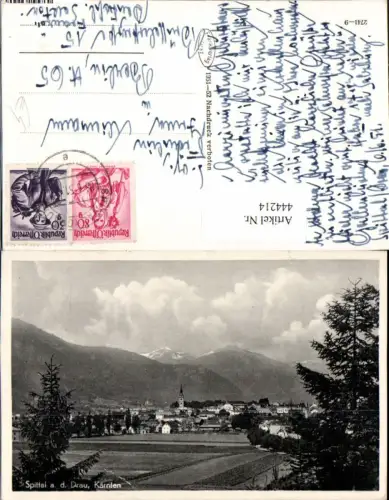 444214,Spittal an d. Drau Totale Bergkulisse