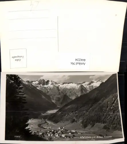 444224,Mallnitz Totale geg. Hohen Tauern Bergkulisse