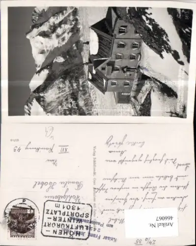 466067,Franz-Josefhaus b. Heiligenblut m. Großglockner Bergkulisse