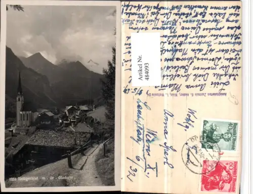 484093,Heiligenblut Totale m. Großglockner Bergkulisse
