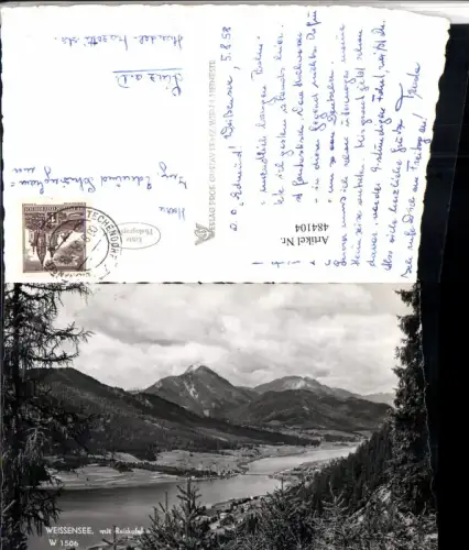 484104,Weißensee See m. Reiskofel Bergkulisse