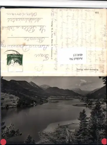 484115,Weißensee See Bergkulisse