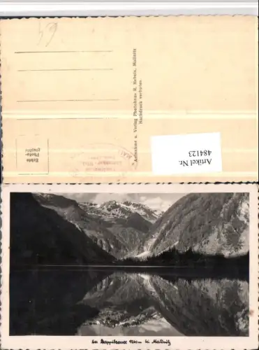 484123,Stappitzersee See b. Mallnitz Bergkulisse