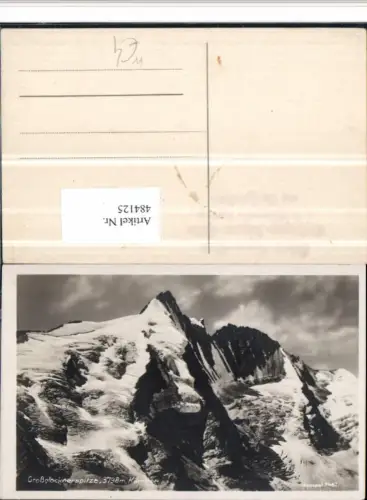 484125,Großglockner Gipfel b. Heiligenblut Bergkulisse