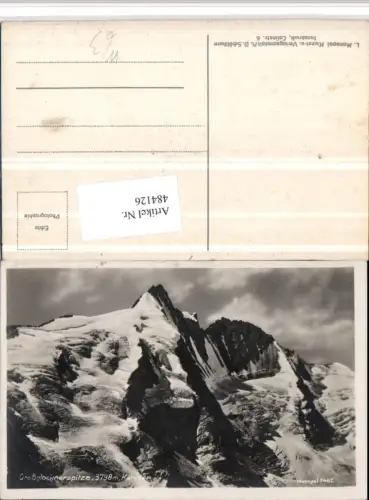 484126,Großglockner Gipfel b. Heiligenblut Bergkulisse