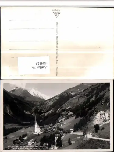 484127,Heiligenblut Totale m. Großglockner Bergkulisse