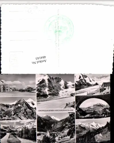484145,Großglockner-Hochalpenstraße b. Heiligenblut Mehrbildkarte