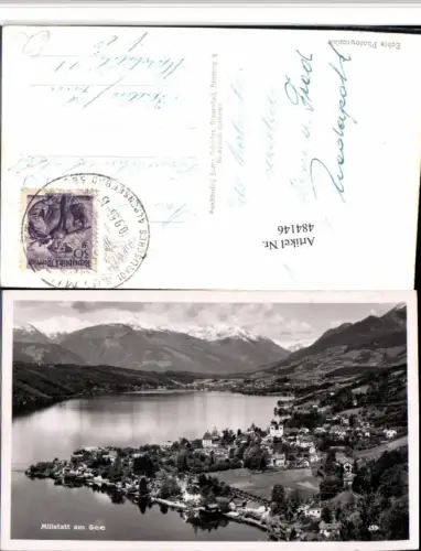 484146,Millstatt am See Totale Bergkulisse
