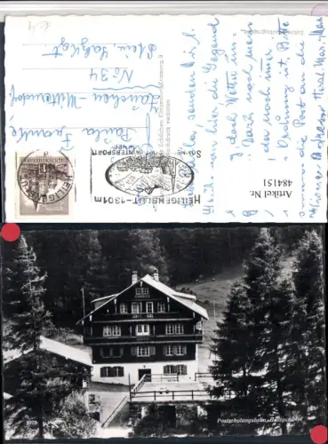 484151,Heiligenblut Posterholungsheim Haus