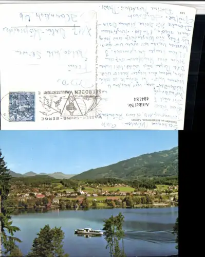 484184,Seeboden am Millstättersee Totale Boot