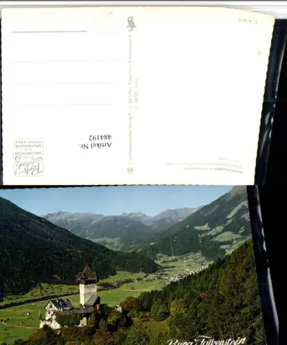 484192,Burg Falkenstein b. Obervellach Bergkulisse