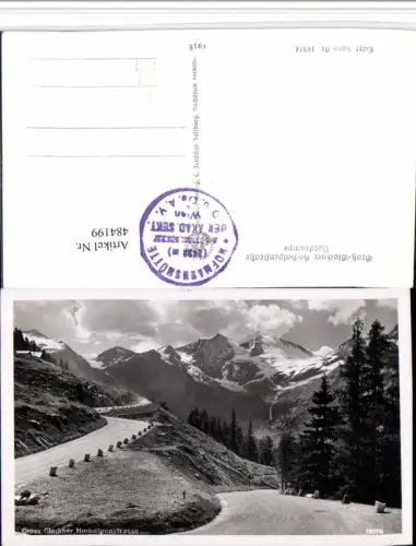 484199,Großglockner-Hochalpenstraße b. Heiligenblut Bergkulisse