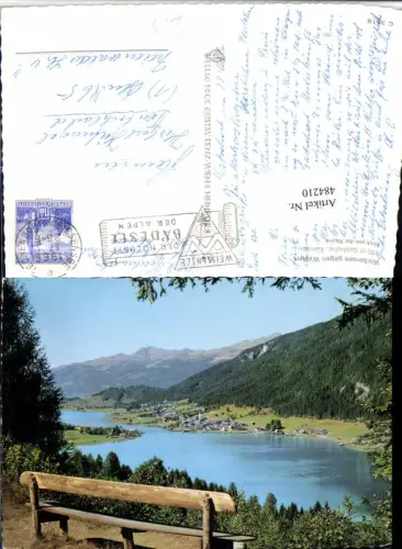 484210,Weißensee Totale von d. Rauna Bergkulisse
