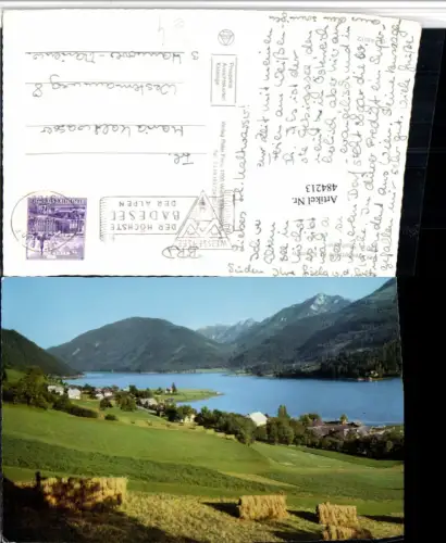 484213,Weißensee See Bergkulisse