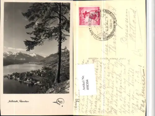 498304,Millstatt am See Totale Bergkulisse