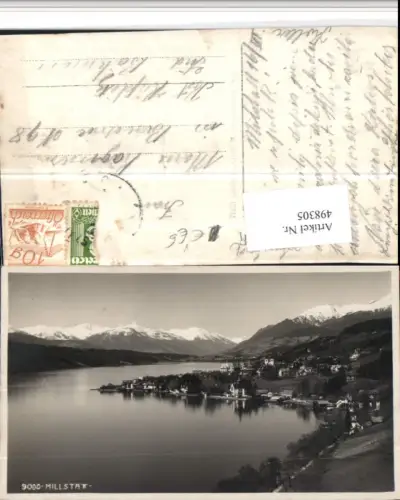 498305,Millstatt am See Totale Bergkulisse pub Helff 9000