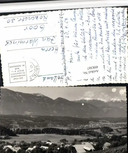 498307,Laubendorf am Millstättersee b. Millstatt Bergkulisse