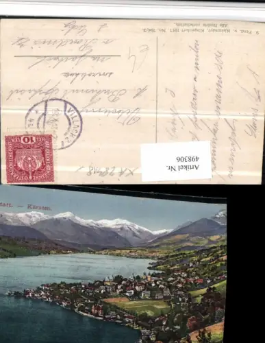 498306,Millstatt am See Totale Bergkulisse