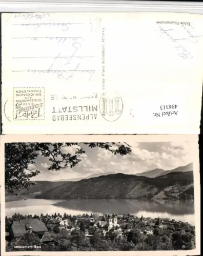 498313,Millstatt am See Totale Bergkulisse
