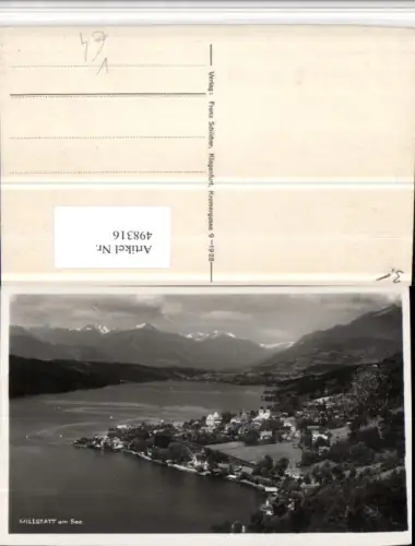 498316,Millstatt am See Totale Bergkulisse pub F. Schilcher 784