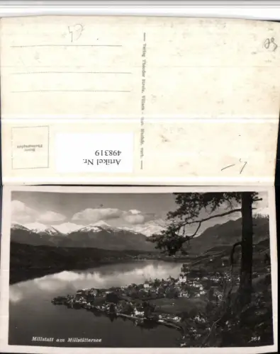 498319,Millstatt am Millstättersee Totale Bergkulisse