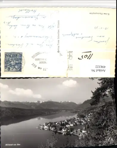 498322,Millstatt am See Totale Bergkulisse