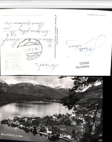 498323,Millstatt am See Totale Bergkulisse