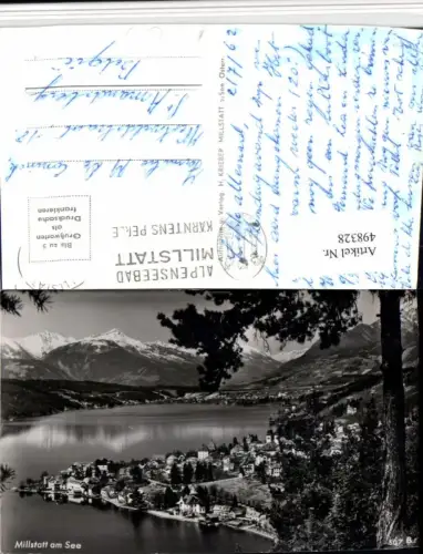 498328,Millstatt am See Totale Bergkulisse