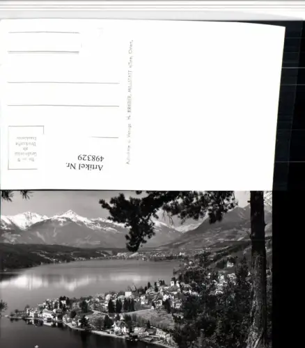 498329,Millstatt am See Totale Bergkulisse