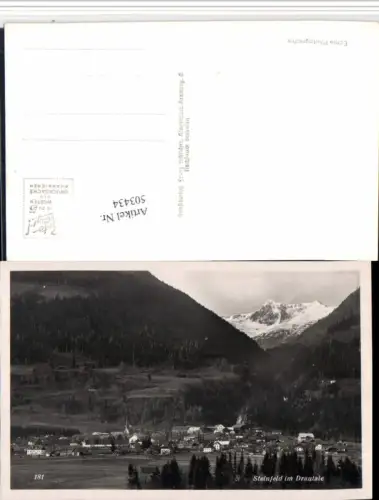 503434,Steinfeld im Drautal Totale Bergkulisse pub F. Schilcher 181