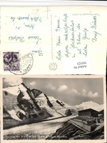 503523,Franz-Josef-Haus Berghütte m. Großglockner b. Heiligenblut Bergkulisse