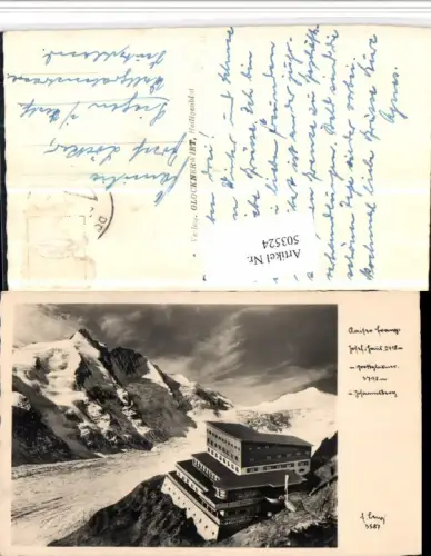 503524,Kaiser Franz-Josef-Haus b. Heiligenblut m. Großglockner Bergkulisse