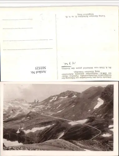 503525,Blick vom Mittertörl geg. Hochtor b. Heiligenblut Bergkulisse