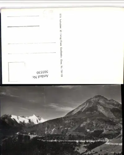 503530,Großglockner Hochalpenstraße Tauerneck b. Heiligenblut Bergkulisse