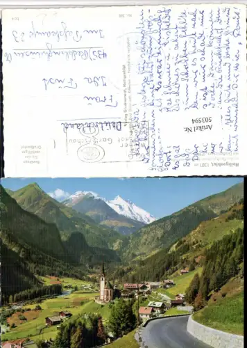 503594,Heiligenblut Totale m. Großglockner Bergkulisse