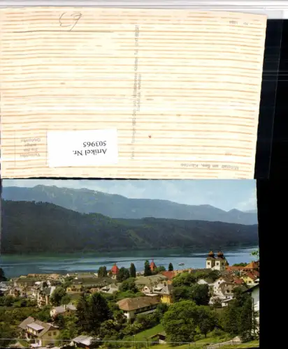 503965,Millstatt am See Teilansicht Bergkulisse
