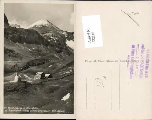 532146,Grossglockner Hochalpenstrasse Heiligenblut Sturmkapelle