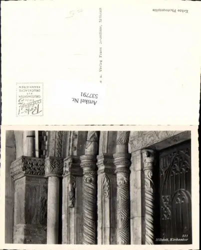 537791,Foto-AK Millstatt am See Kirchentor Gitter Tor pub Schmölzer 111