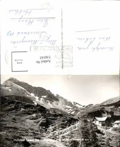 538143,Mallnitzer Tauern Mallnitz Jamnighütte