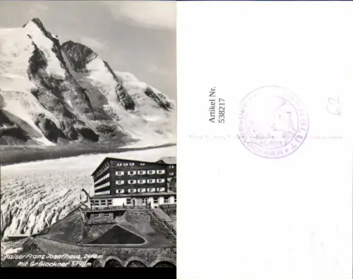 538217,Großglockner Hochalpenstrasse Heligenblut Kaiser Franz Josef Haus