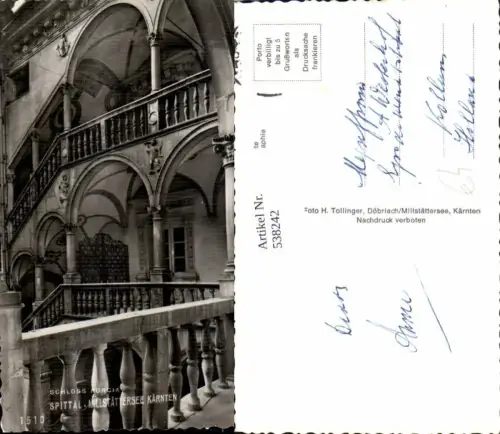 538242,Schloss Porcia Spittal am Millstättersee Arkaden