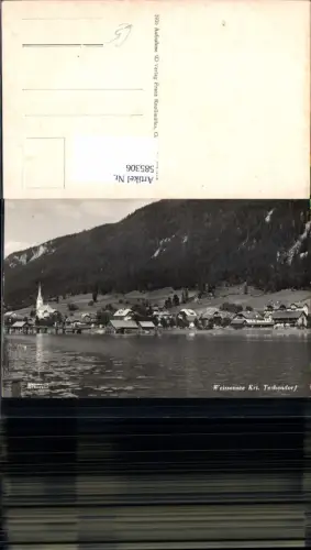 585306,Foto Ak Weißensee Techendorf