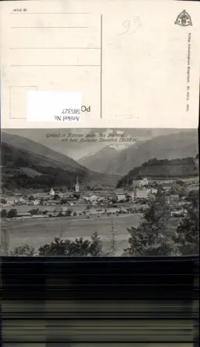 585327,Gmünd i. Kärnten geg. d. Maltatal m. d. Malteiner Sonnblick